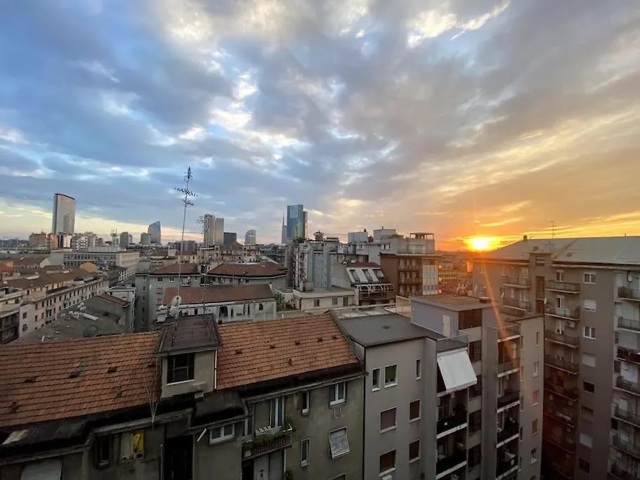 Penthouse In The Sky With 30 Sqm Terrace Milan Central Station Apartment