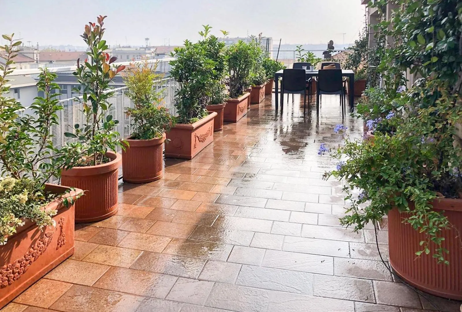 Apartment Penthouse In The Sky With 30 Sqm Terrace Milan Central Station Italy
